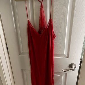 Heavenly by Victoria secret Red Lingerie camisole L